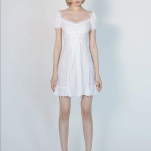 Daisy broderie day dress